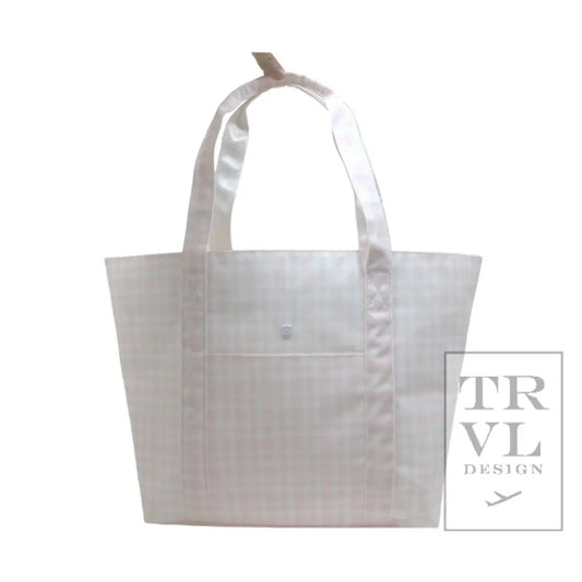 Jumbo Tote - X-Large Tote Pimlico Plaid Pink
