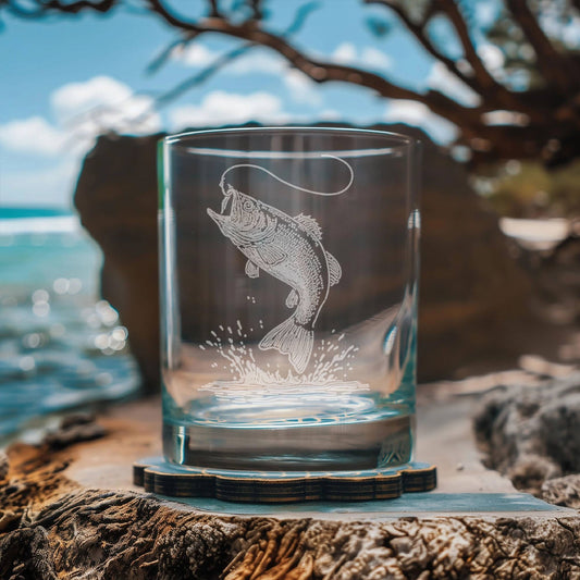 Engraved Glass - Bass