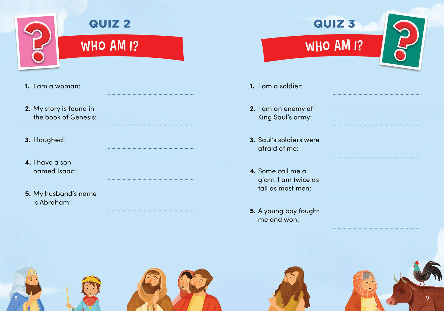 Guess Who? Bible Trivia for Kids