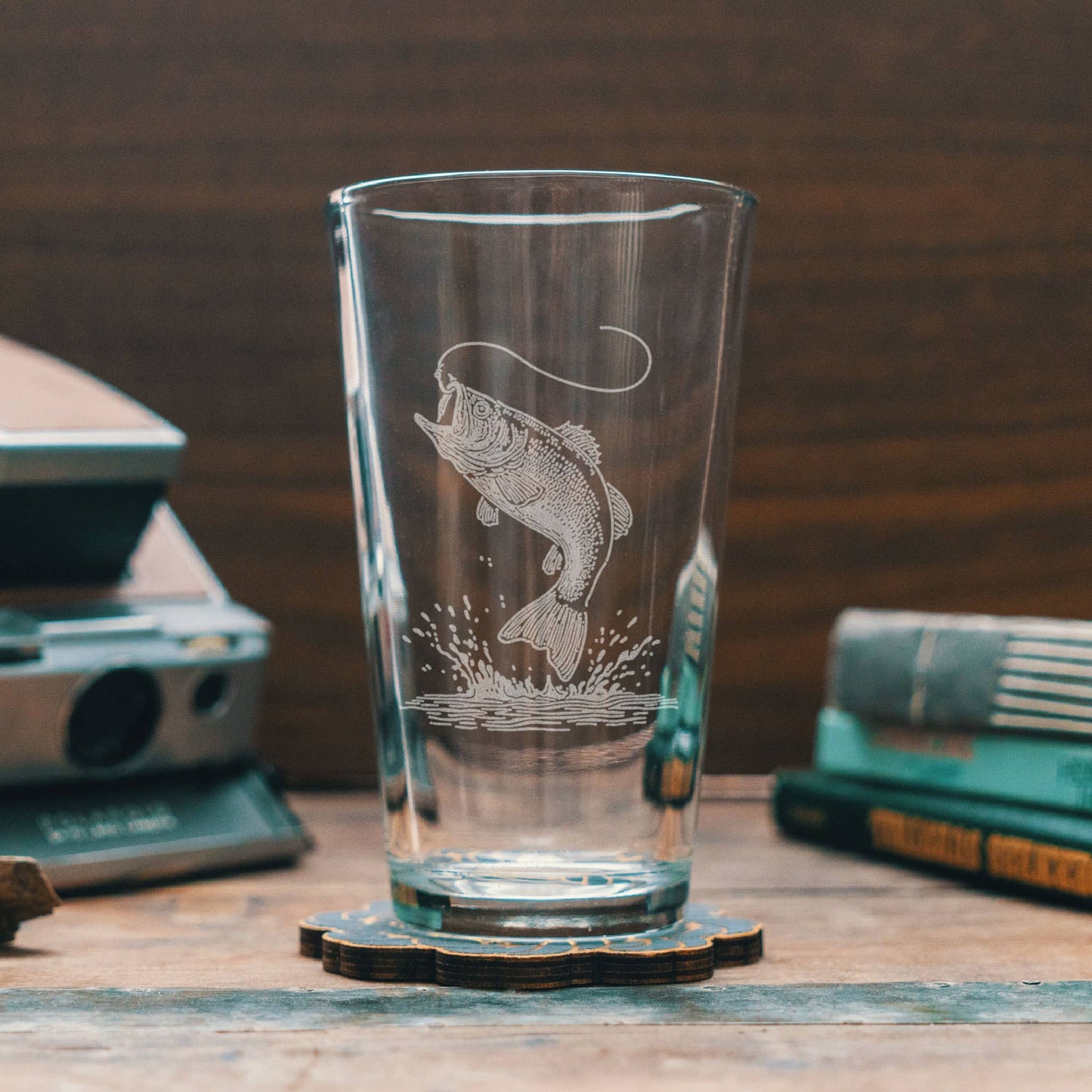 Engraved Glass - Bass