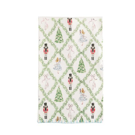 Lattice Nutcracker Towel